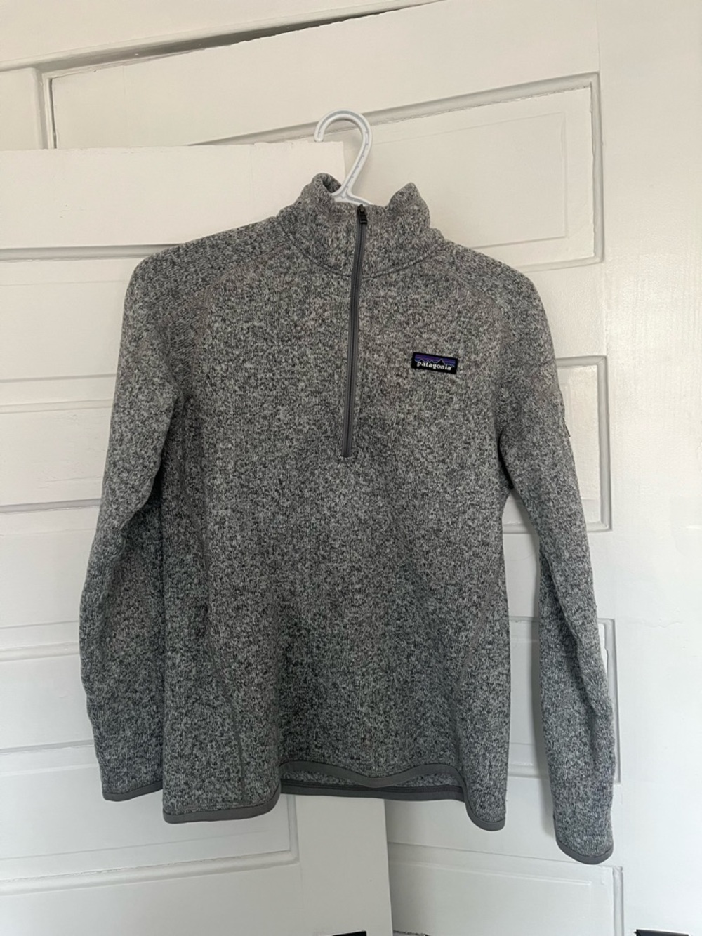 Patagonia Better Sweater Gray Half-Zip Fleece Sweater